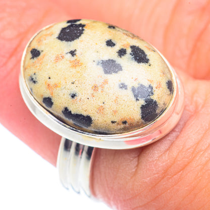 Dalmatian Jasper Rings handcrafted by Ana Silver Co - RING71273