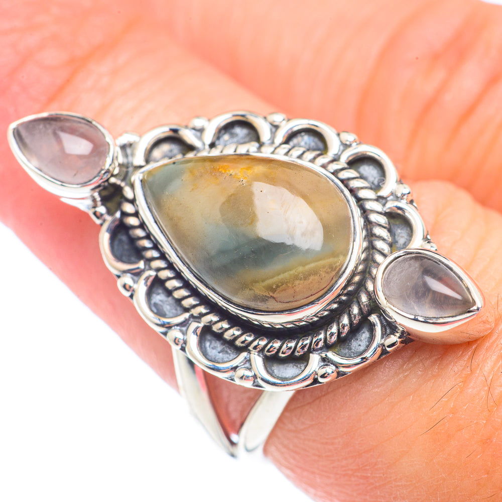Ocean Jasper Rings handcrafted by Ana Silver Co - RING71275