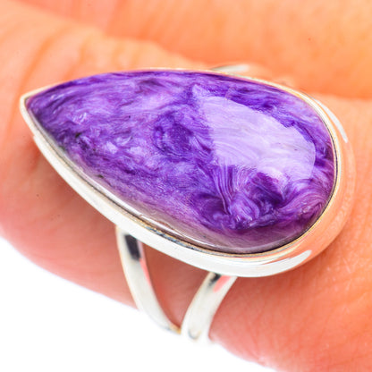 Charoite Rings handcrafted by Ana Silver Co - RING71287