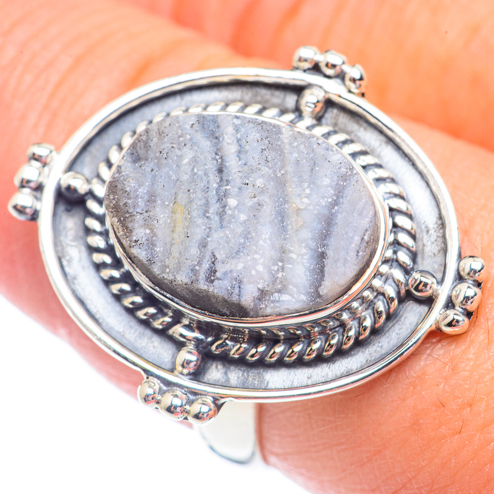 Desert Druzy Rings handcrafted by Ana Silver Co - RING71298