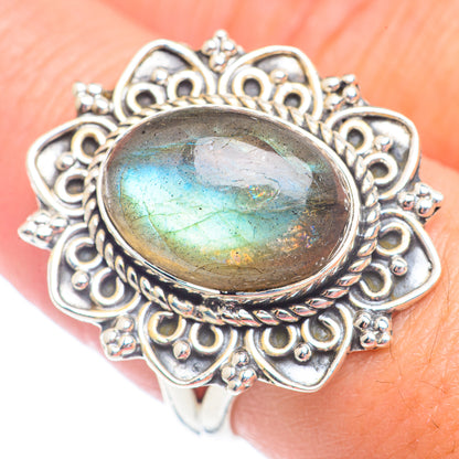 Labradorite Rings handcrafted by Ana Silver Co - RING71300