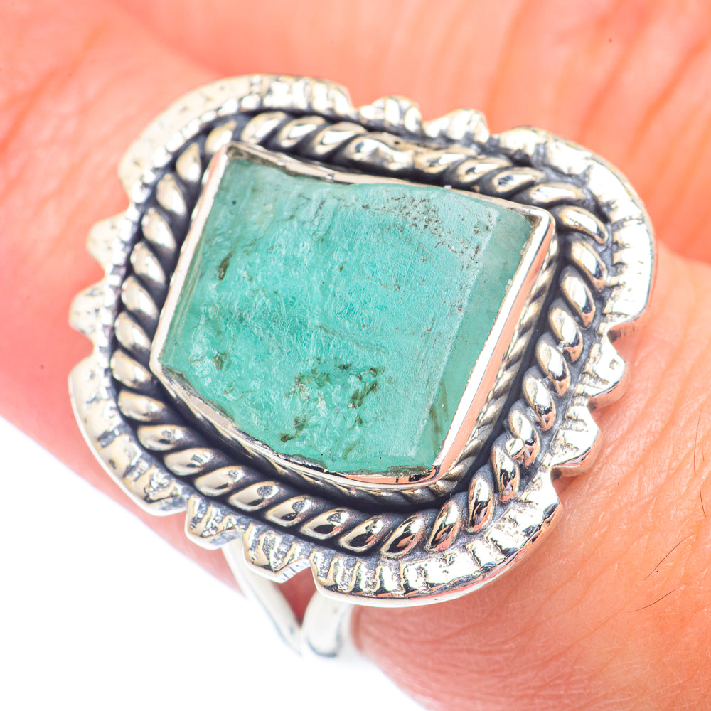 Aquamarine Rings handcrafted by Ana Silver Co - RING71309