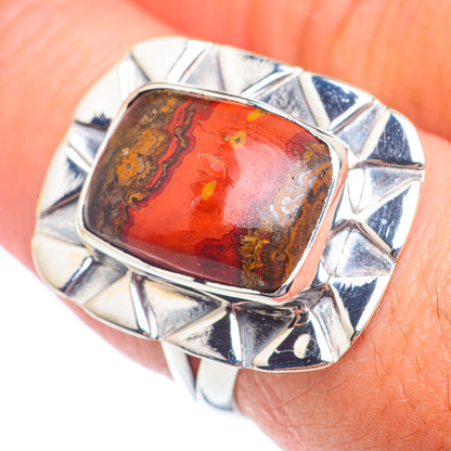 Moroccan Agate Rings handcrafted by Ana Silver Co - RING71311