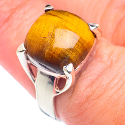 Tiger Eye Rings handcrafted by Ana Silver Co - RING71314