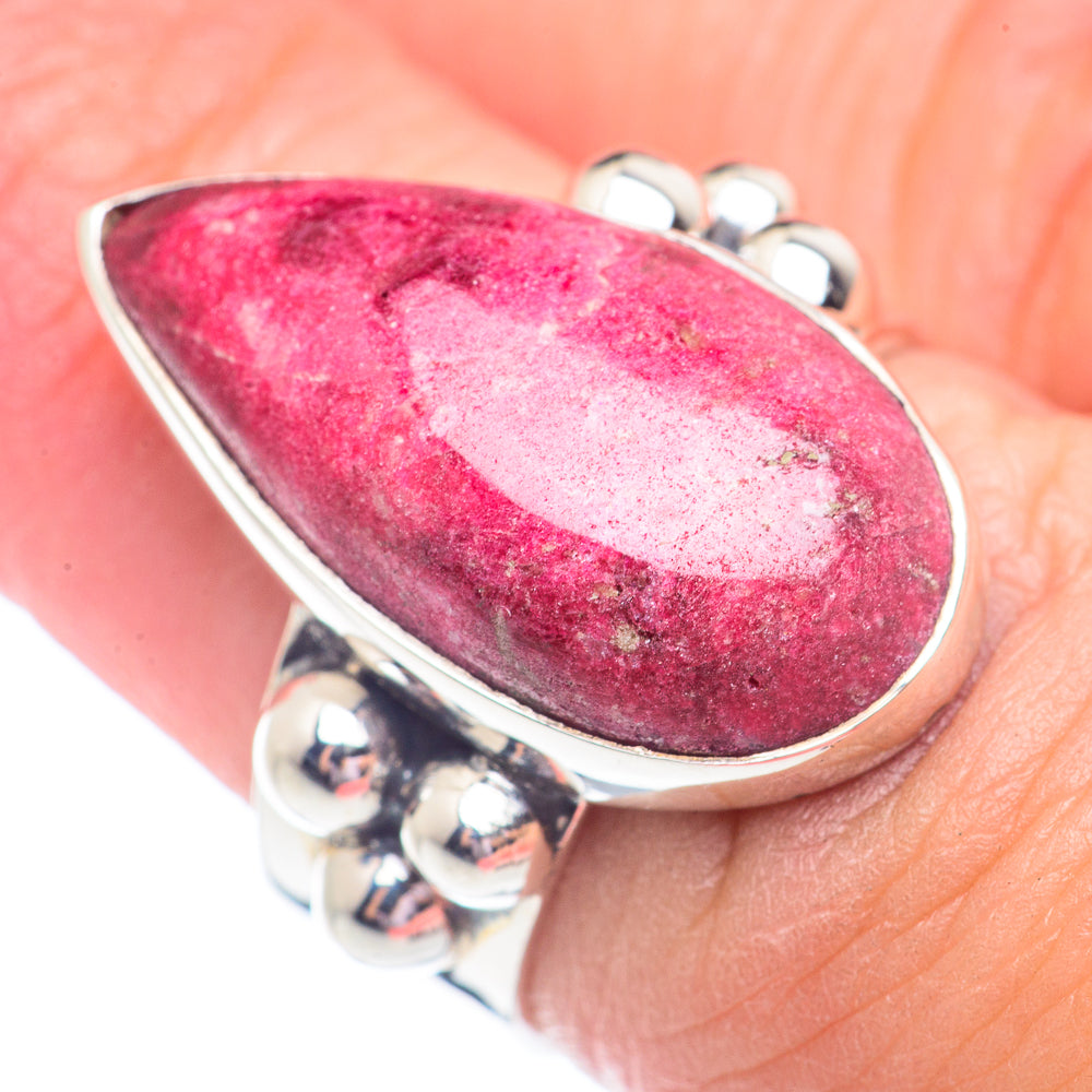 Thulite Rings handcrafted by Ana Silver Co - RING71319