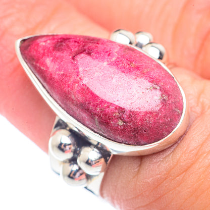 Thulite Rings handcrafted by Ana Silver Co - RING71319