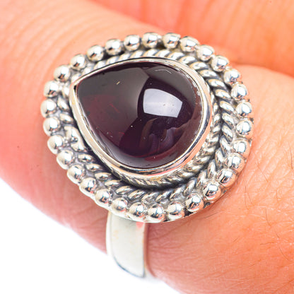 Garnet Rings handcrafted by Ana Silver Co - RING71322