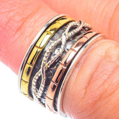 Meditation Spinner Rings handcrafted by Ana Silver Co - RING71326