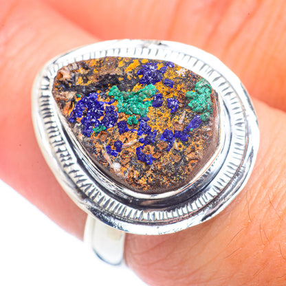 Azurite Rings handcrafted by Ana Silver Co - RING71335