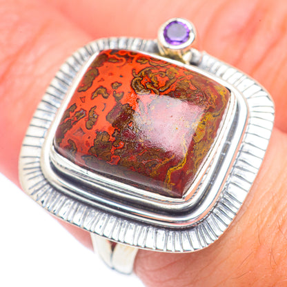 Moroccan Agate Rings handcrafted by Ana Silver Co - RING71349