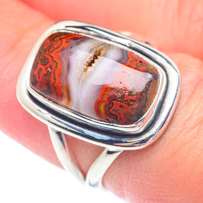 Moroccan Agate Rings handcrafted by Ana Silver Co - RING71352