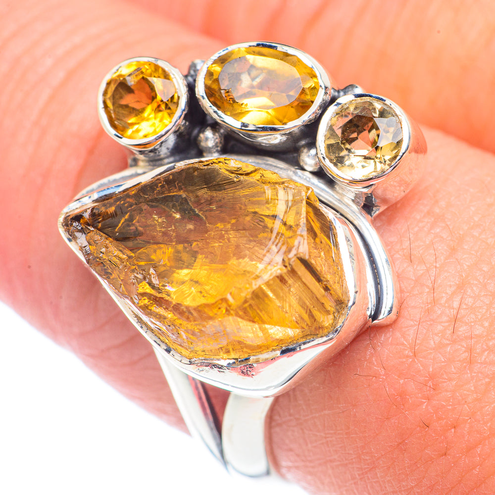 Citrine Rings handcrafted by Ana Silver Co - RING71354