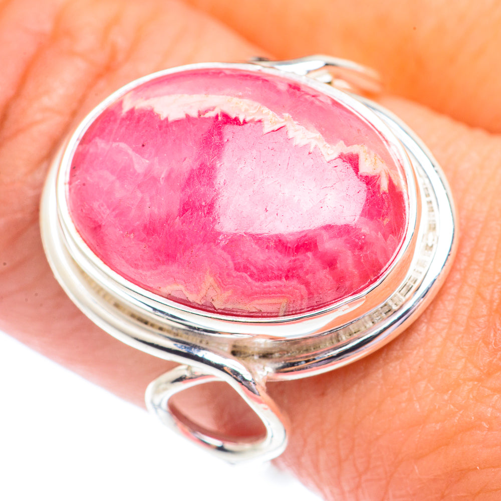Rhodochrosite Rings handcrafted by Ana Silver Co - RING71359