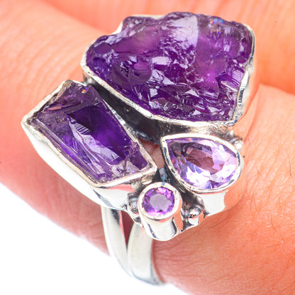 Amethyst Rings handcrafted by Ana Silver Co - RING71361
