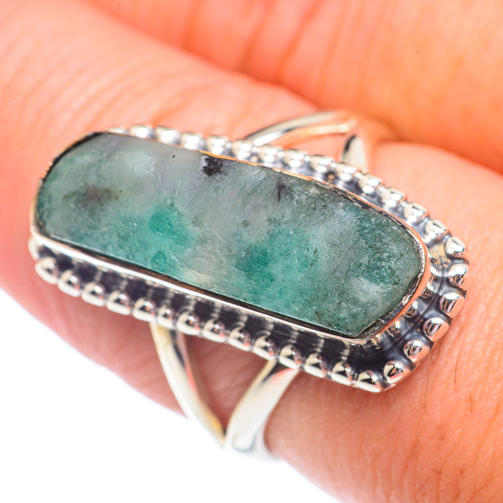 Chrysoprase Rings handcrafted by Ana Silver Co - RING71381