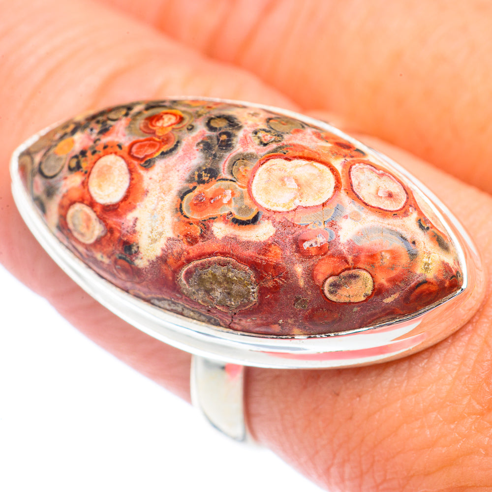 Poppy Jasper Rings handcrafted by Ana Silver Co - RING71387
