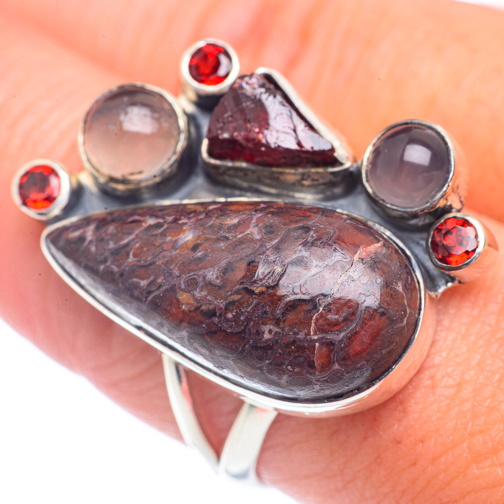 Dinosaur Bone Rings handcrafted by Ana Silver Co - RING71390
