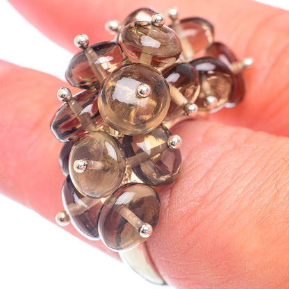 Smoky Quartz Rings handcrafted by Ana Silver Co - RING71394