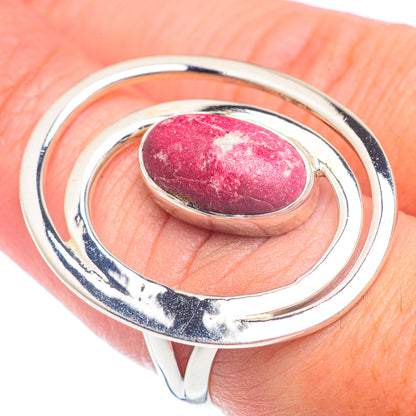 Thulite Rings handcrafted by Ana Silver Co - RING71395