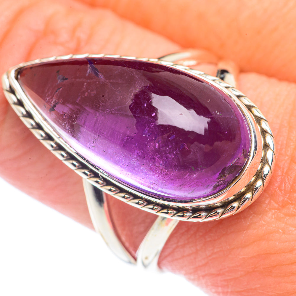 Amethyst Rings handcrafted by Ana Silver Co - RING71401