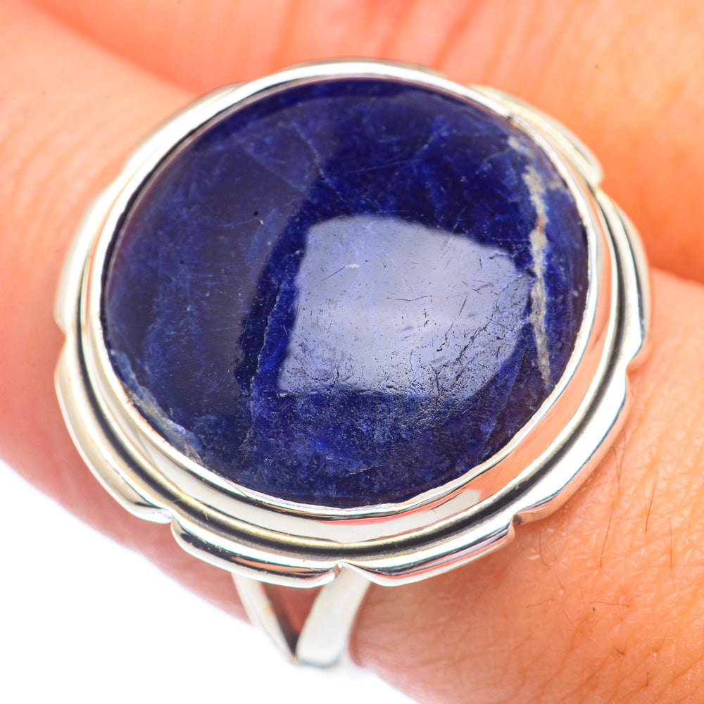 Sodalite Rings handcrafted by Ana Silver Co - RING71421