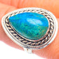 Chrysocolla Rings handcrafted by Ana Silver Co - RING71424
