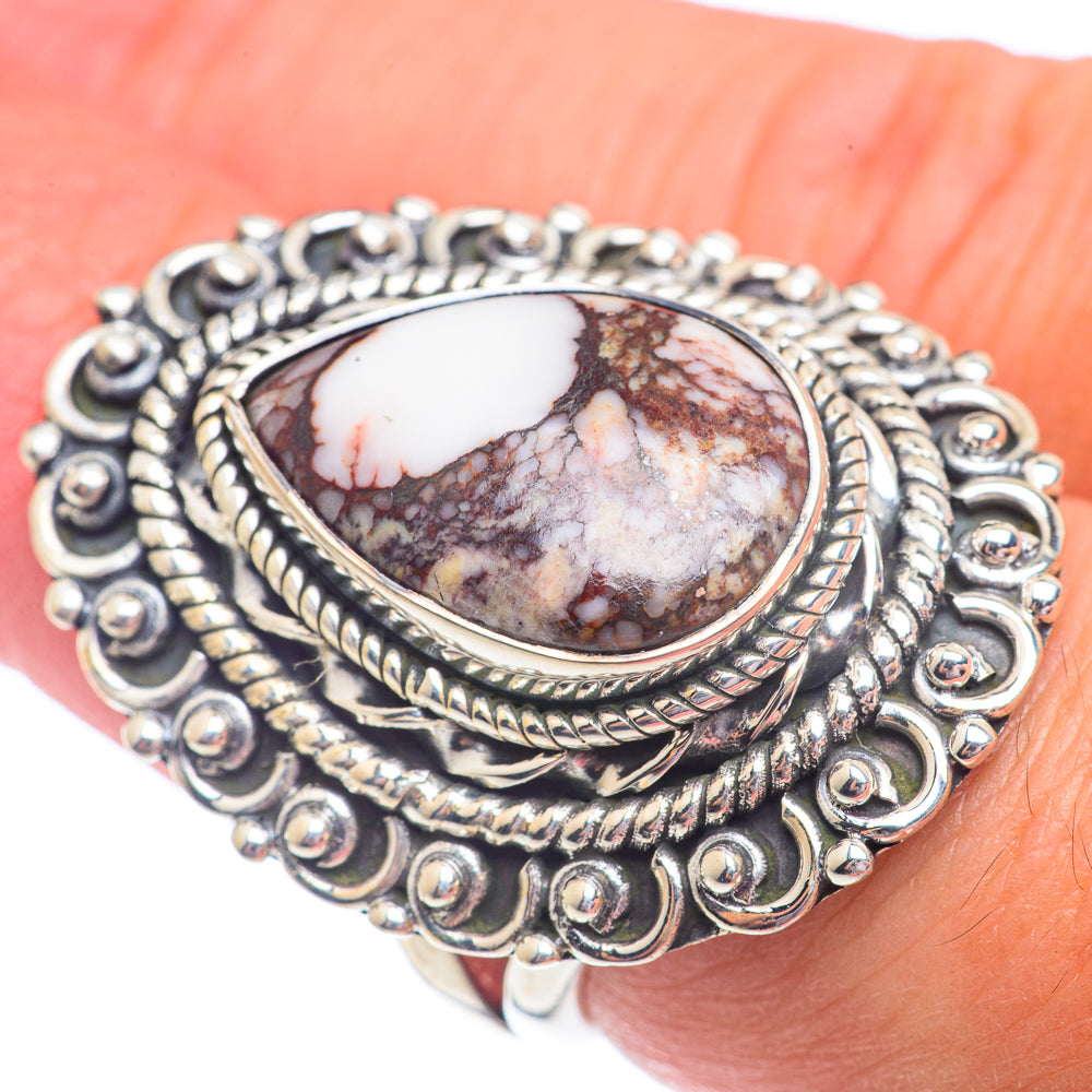 Peanut Wood Jasper Rings handcrafted by Ana Silver Co - RING71435