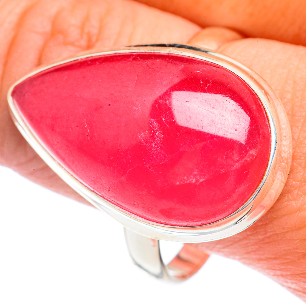 Rhodochrosite Rings handcrafted by Ana Silver Co - RING71437