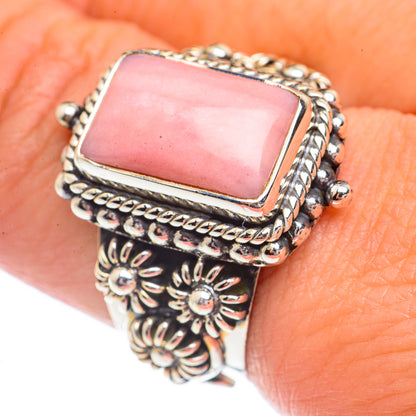 Pink Opal Rings handcrafted by Ana Silver Co - RING71438