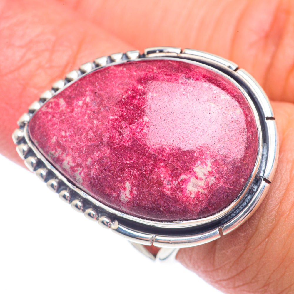 Thulite Rings handcrafted by Ana Silver Co - RING71439