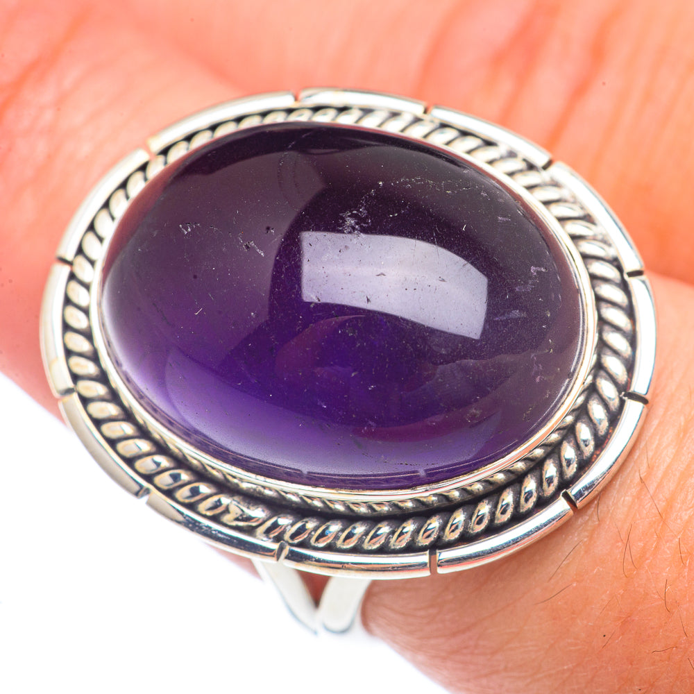 Amethyst Rings handcrafted by Ana Silver Co - RING71444