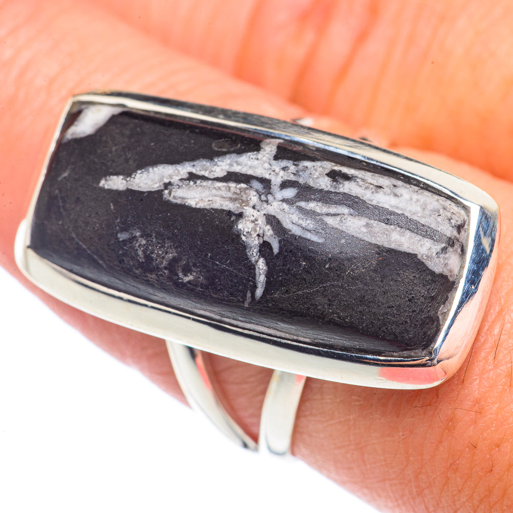 Pinolith Jasper Rings handcrafted by Ana Silver Co - RING71446
