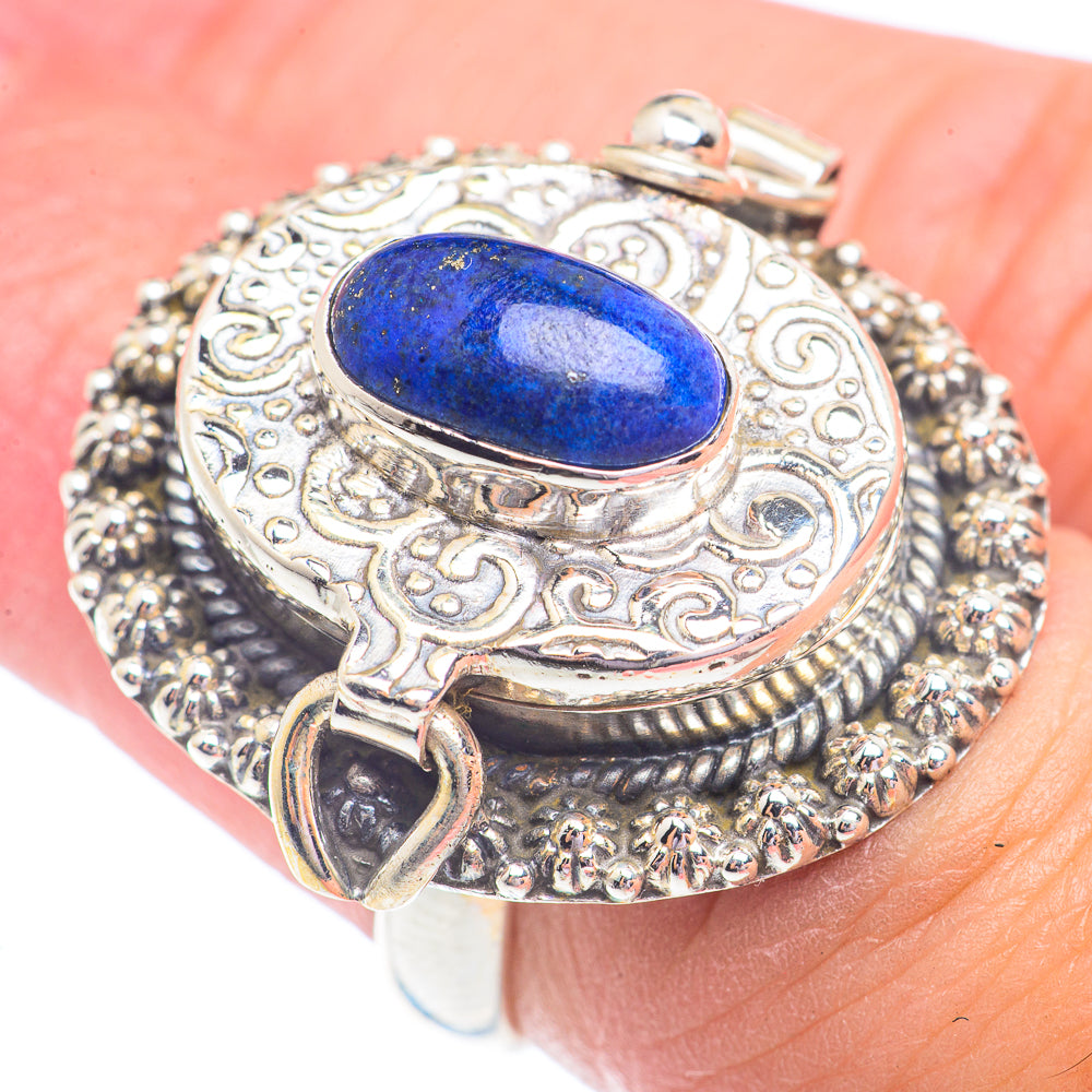 Lapis Lazuli Rings handcrafted by Ana Silver Co - RING71461