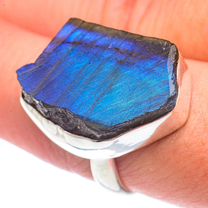 Labradorite Rings handcrafted by Ana Silver Co - RING71463