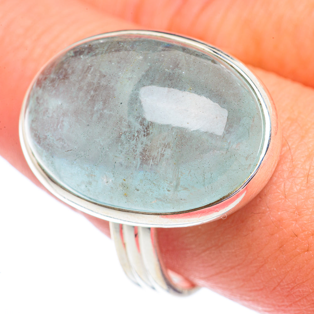Aquamarine Rings handcrafted by Ana Silver Co - RING71465