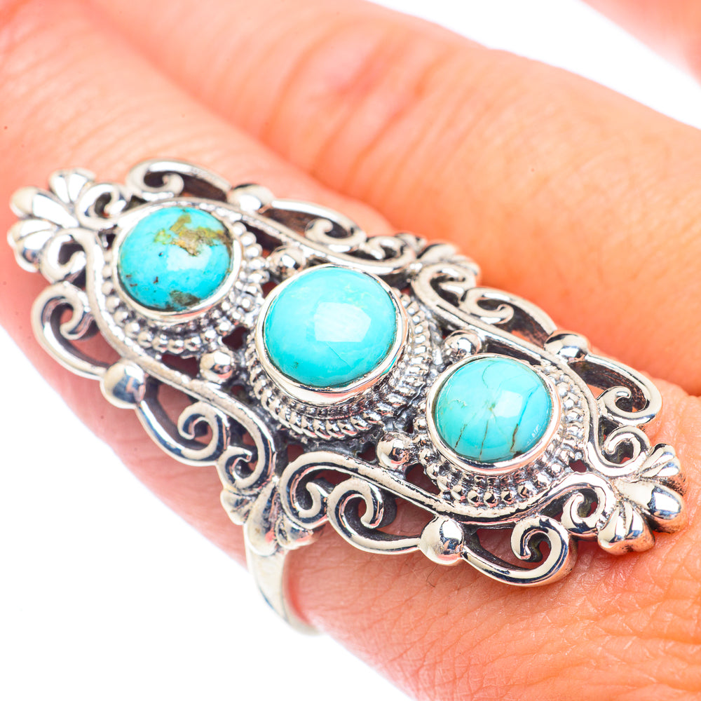 Arizona Turquoise Rings handcrafted by Ana Silver Co - RING71470