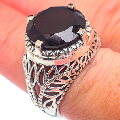Smoky Quartz Rings handcrafted by Ana Silver Co - RING71475