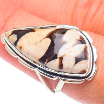 Peanut Wood Jasper Rings handcrafted by Ana Silver Co - RING71477
