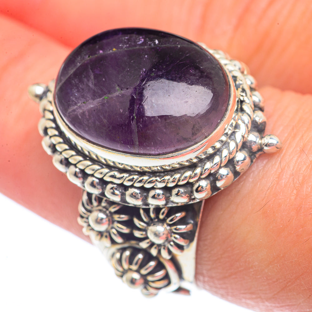 Amethyst Rings handcrafted by Ana Silver Co - RING71482