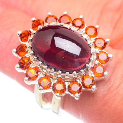 Garnet Rings handcrafted by Ana Silver Co - RING71484