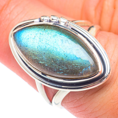 Labradorite Rings handcrafted by Ana Silver Co - RING71488