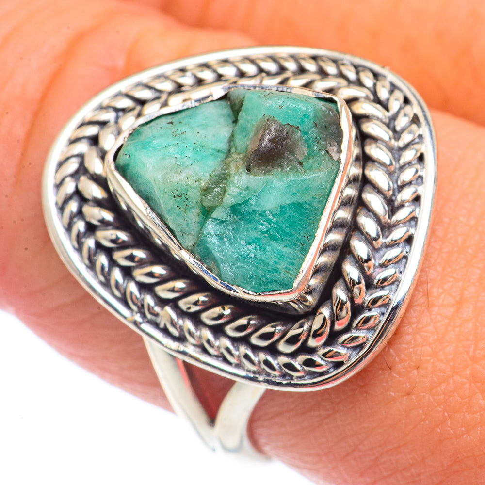 Peruvian Opal Rings handcrafted by Ana Silver Co - RING71498