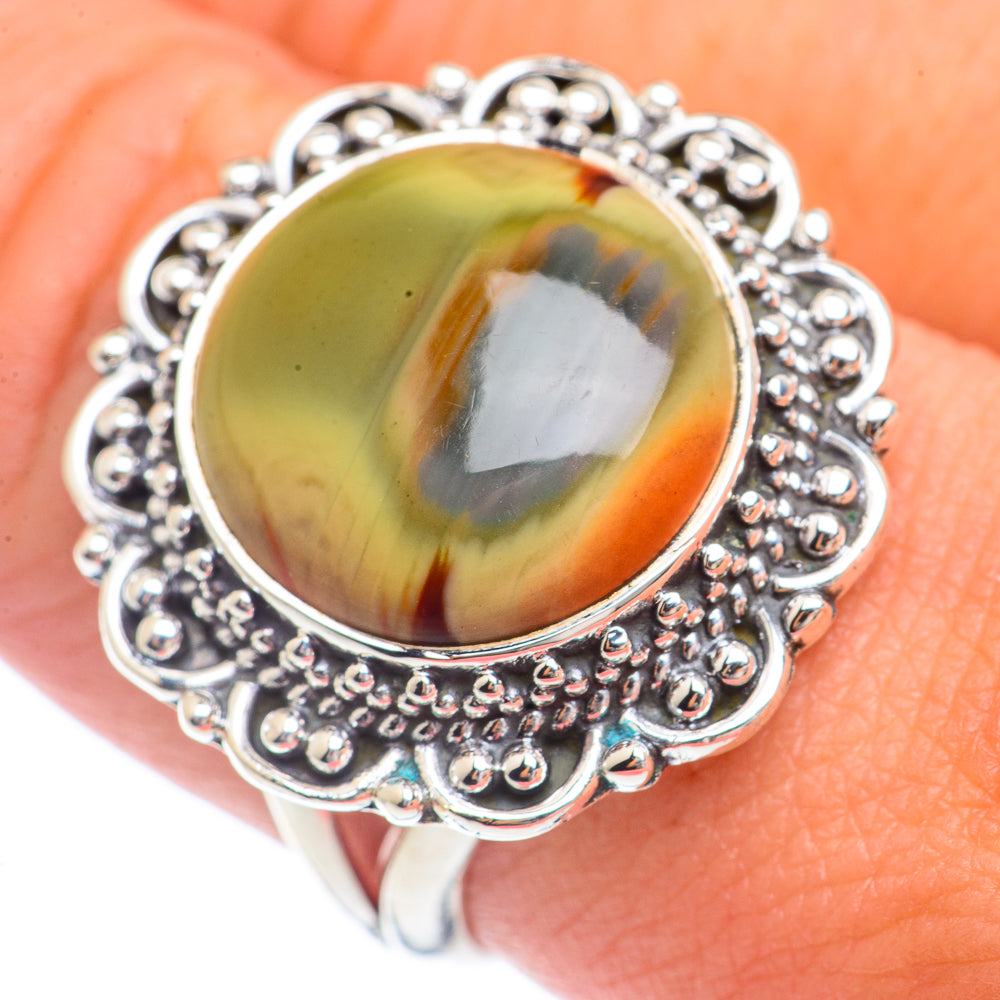 Ocean Jasper Rings handcrafted by Ana Silver Co - RING71525