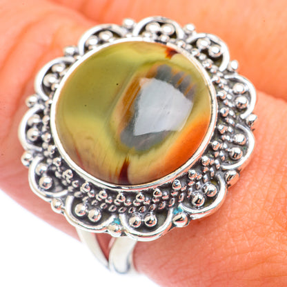 Ocean Jasper Rings handcrafted by Ana Silver Co - RING71525
