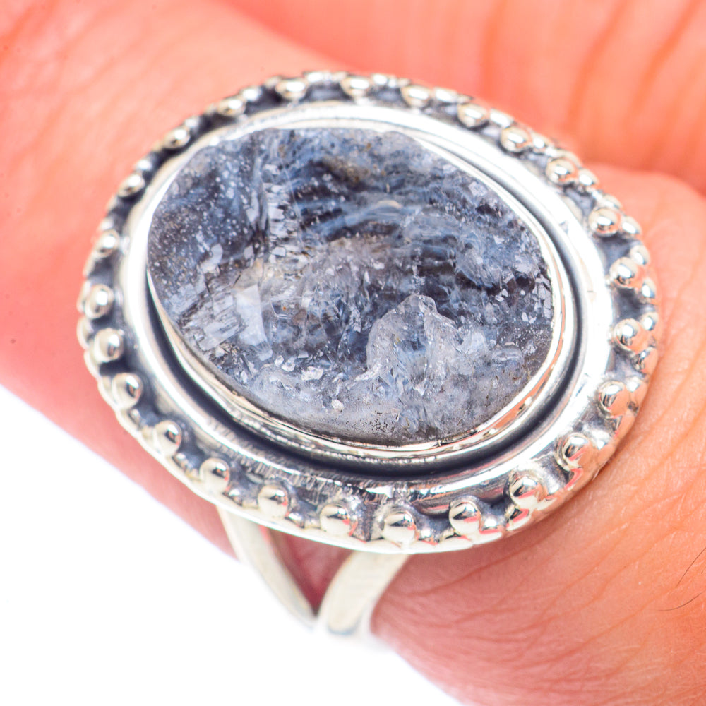Desert Druzy Rings handcrafted by Ana Silver Co - RING71527