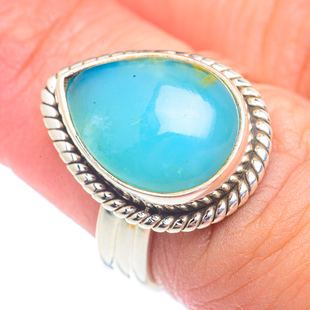 Peruvian Opal Rings handcrafted by Ana Silver Co - RING71537