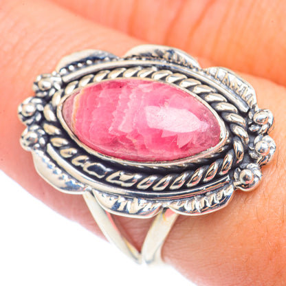 Rhodochrosite Rings handcrafted by Ana Silver Co - RING71552