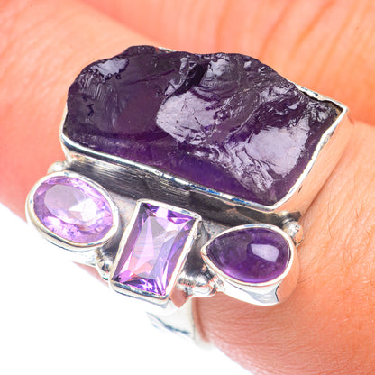 Amethyst Rings handcrafted by Ana Silver Co - RING71558