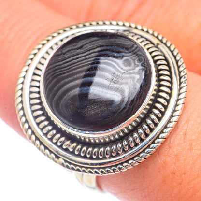 Psilomelane Rings handcrafted by Ana Silver Co - RING71560