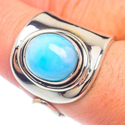 Larimar Rings handcrafted by Ana Silver Co - RING71570